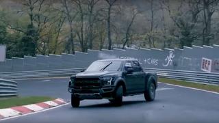 Youtube: Empieza la semana viendo esta F-150 haciendo drift en Nürburgring