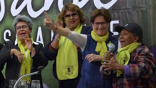 Villarán dice que tiene entre 18% y 20% de intención de voto