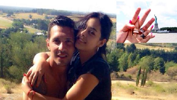 Larissa Riquelme se casará con futbolista de River Plate