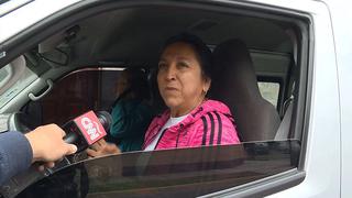 Madre de Nadine Heredia regresó a Lima: "Todos estamos dando la cara"