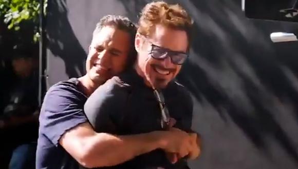 Mark Ruffalo compartió divertido detrás de cámaras de "Avengers: Endgame". (Foto: Captura de video)