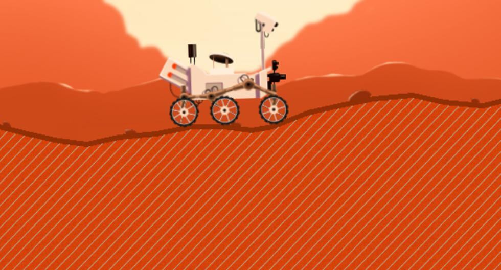¿Quieres jugar con el Curiosity? Mira el increíble juego que ha lanzado la NASA como parte del cuarto aniversario del robot en Marte. (Foto: Captura)