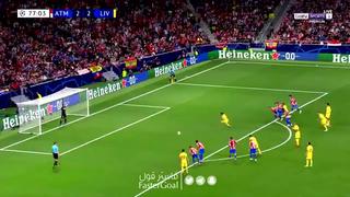 Salah marcó de penal el 3-2 de Liverpool sobre Atlético Madrid | VIDEO