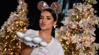 Becky G cumplió mágico sueño de la mano de Disney a pocos días de Navidad y así lo contó