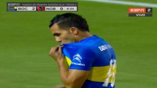 Boca Juniors: Tevez marcó de tiro libre ante Newell's [VIDEO]