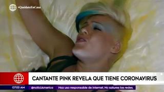 Coronavirus: Cantante “Pink” revela que dio positivo a COVID-19 y criticó al gobierno de EE.UU