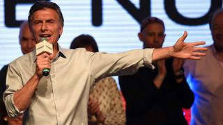 Mauricio Macri: "Hoy cambia la política de Argentina"