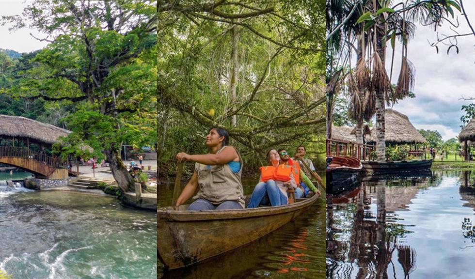 Viajar a la selva implica explorar la naturaleza, disfrutar de un clima soleado y realizar actividades de aventura. Si estás pensando viajar a Rioja, aquí te decimos que puedes hacer. La Ciudad de sombreros está ubicada en el departamento de San Martín en medio del Valle Alto Mayo. (Foto: Composición /Tarapoto.com / rutasaltomayo).