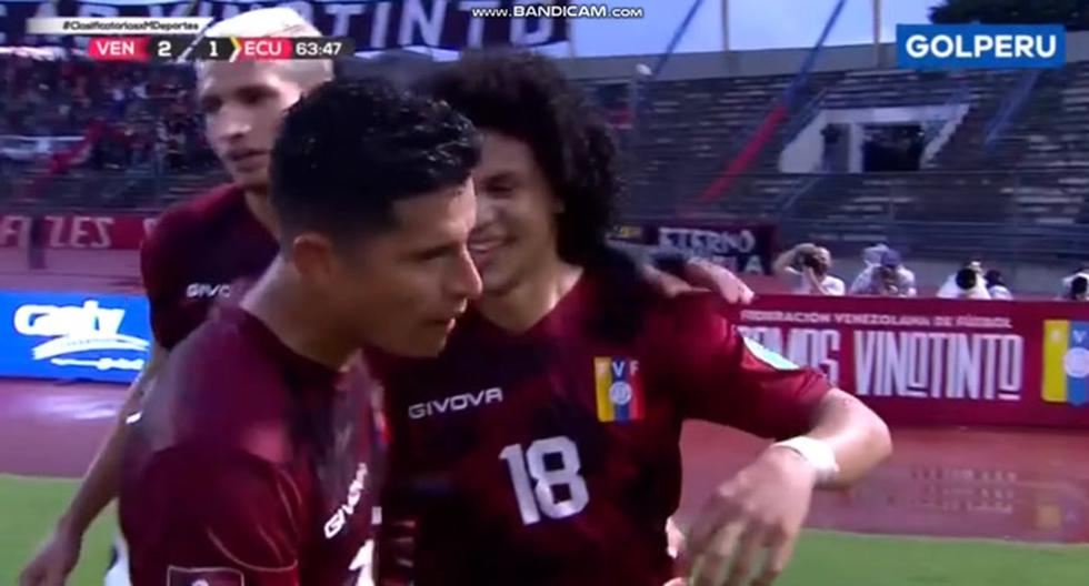 Venezuela vs.  Ecuador: Eduard Bello’s free kick goal for the ‘Vinotinto’ comeback 2-1 |  VIDEO