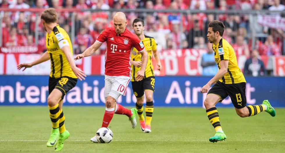 Bayern Múnich y Borussia Dortmund se enfrentarán en el Allianz Arena por la Bundesliga. | Foto: Getty