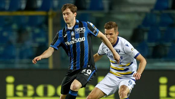 Atalanta enfrentó a Hellas Verona por la Serie A