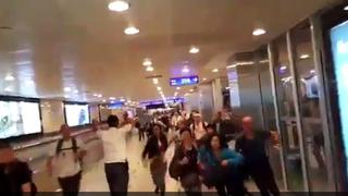 Turquía: Pánico en el aeropuerto de Estambul [VIDEOS]