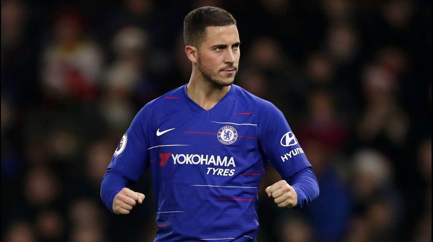 Eden Hazard del Chelsea podría definir su futuro lo antes pensado. El delantero belga estaría próximo a cambiar de camiseta, informa 'Marca'. (Foto: AFP)