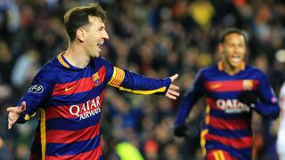Barcelona humilló 6-1 a la Roma con doblete de Lionel Messi