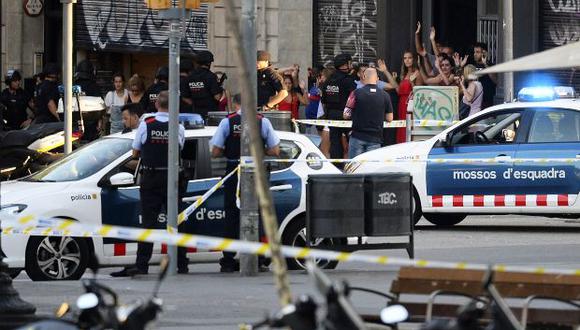 El segundo atacante de Barcelona mató a dos policías tras saltarse un cerco policial. (Foto: AFP)