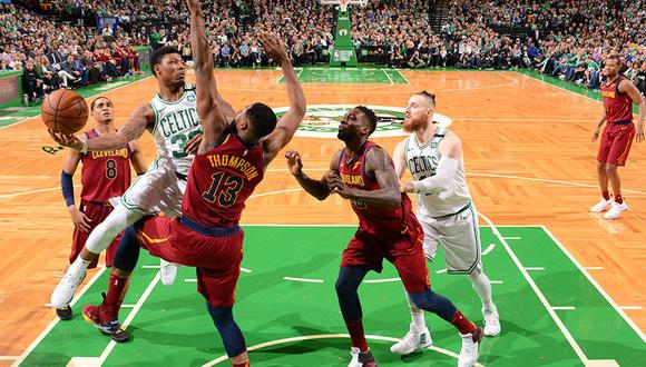 Cleveland Cavaliers tuvo un partido para el olvido ante los siempre eficientes Boston Celtics. El marcador fue 108-83. El segundo juego será el próximo martes en el TD Garden. (Foto: Boston)