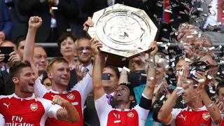 Arsenal campeón de la Community Shield: así fueron los festejos