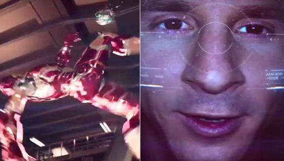 Lionel Messi es 'Iron Man' en un nuevo spot de Samsung (VIDEO)