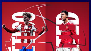 Manchester United vs. Atlético de Madrid: aquí la fecha, hora y canales de tv por la Champions League