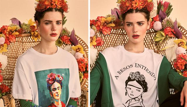 Esta colección de Frida Kahlo fue diseñada por la firma española Stradivarius. (Foto: Difusión)