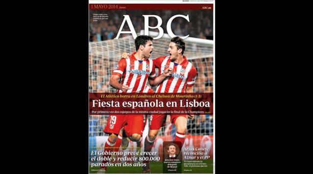 La prensa española se rinde ante el sorprendente Atlético - 2