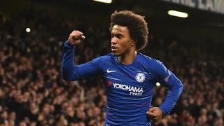 Arsenal y Tottenham quieren a Willian cuando deje el Chelsea