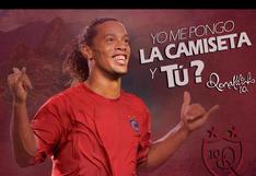 Ronaldinho anuncia en video que llega a Cienciano del Cusco