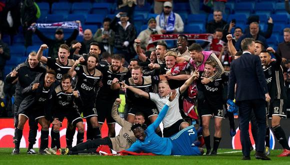 Ajax enfrentará este miércoles (2 p.m.) al Tottenham en la semifinal de vuelta de la Champions League. (Foto: AP)