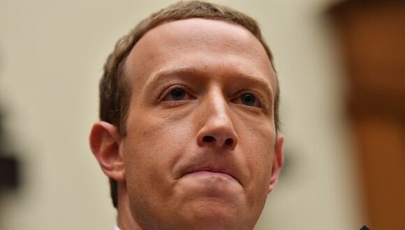 CEO de Facebook Mark Zuckerberg. (Foto: AFP)