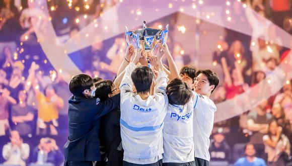 El surcoreano DRX fue el campeón del Worlds 2022, considerado el Mundial de League of Legends. (Foto: Lol Esport, Twitter)
