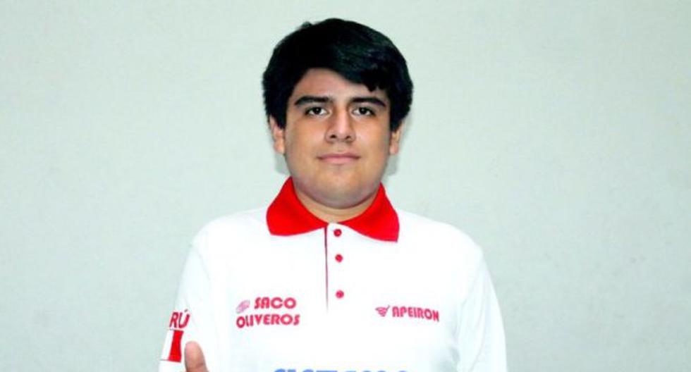 Andrés Fabián Salinas conquistó la medalla de oro en la 49ª Olimpiada Internacional de Química. (Foto: Andina)