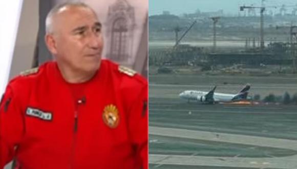 El accidente que sufrió un avión de Latam en el Aeropuerto Internacional Jorge Chávez dejó dos bomberos fallecidos y uno gravemente herido | Foto: 24 Horas