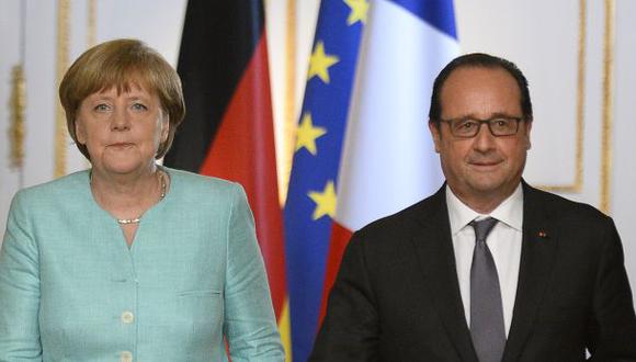 Merkel y Hollande ofrecen negociar propuesta "seria" de Grecia