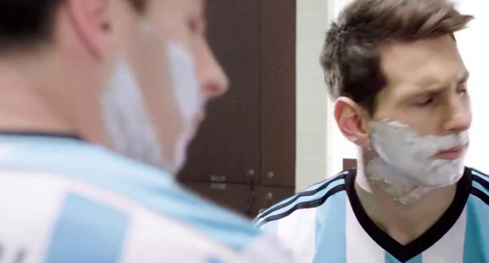 Lionel Messi graba divertido spot. (Foto. Internet)