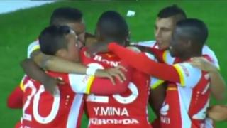 Copa Libertadores: Independiente Santa Fe ganó con gol agónico