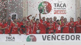 ¡Benfica campeón de la Copa de Portugal! Venció 2-1 a Vitoria Guimaraes
