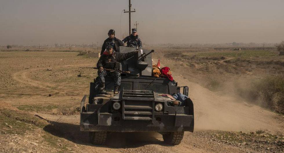 Policía Federal de Irak avanza hacia el Tigris. (Foto: Getty Images)