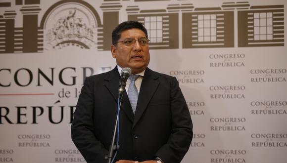 Mario Mantilla presidió la Subcomisión de Acusaciones Constitucionales antes de la disolución del Congreso. (Foto: GEC)