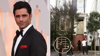 John Stamos pasó desapercibido en la casa de "Tres por tres"