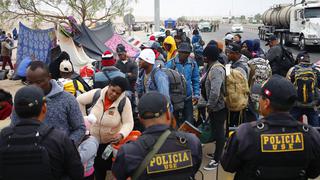 Crisis migratoria: más ciudadanos extranjeros llegan a la frontera entre Perú y Chile