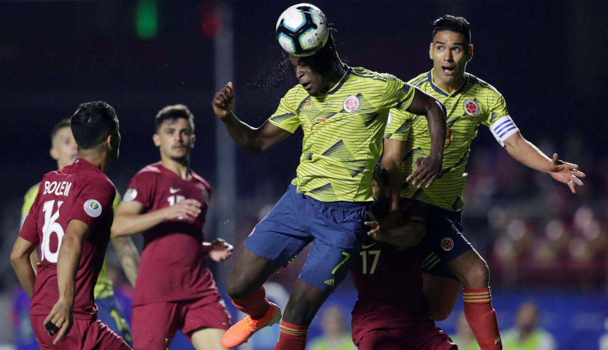 Colombia vs. Qatar: encuentro por el Grupo B de la Copa América. (Foto: Reuters)