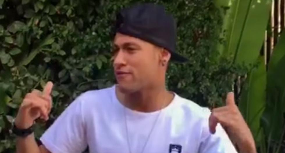 Neymar se ha convertido en la persona más buscada en los últimos días en YouTube por participar en el video \'Tranquilo y favorable\'. (Foto: captura)