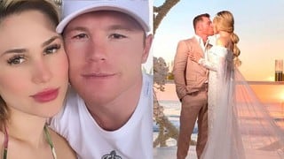  Saúl Canelo Álvarez: el exorbitante precio que costaron los tres vestidos que usó Fernanda Gómez el día de su matrimonio