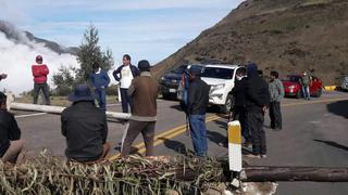 Áncash: comuneros bloquean carretera Huaraz - Casma durante cuarentena por COVID-19  