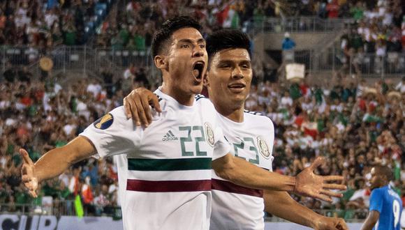 Antuna marcó el primer gol de México. (Foto: AFP)
