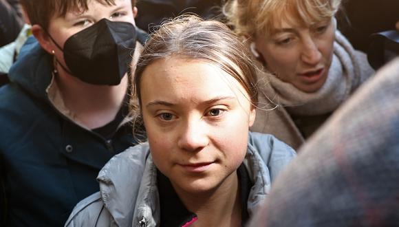 La activista ambiental sueca Greta Thunberg. (Foto de HENRY NICHOLLS / AFP)