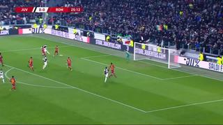 Cristiano Ronaldo anotó un golazo de zurda a la Roma por la Copa Italia | VIDEO