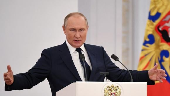 El presidente ruso, Vladimir Putin. AFP