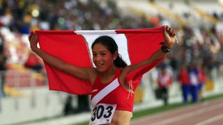 Inés Melchor ganó el oro en los 5 mil metros e impuso récord en los Bolivarianos