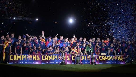 Barcelona campeón: la espectacular fiesta en Camp Nou (VIDEO)